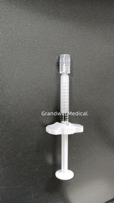 白い1ml HA PolycaprolactoneナトリウムのHyaluronateの皮膚注入口