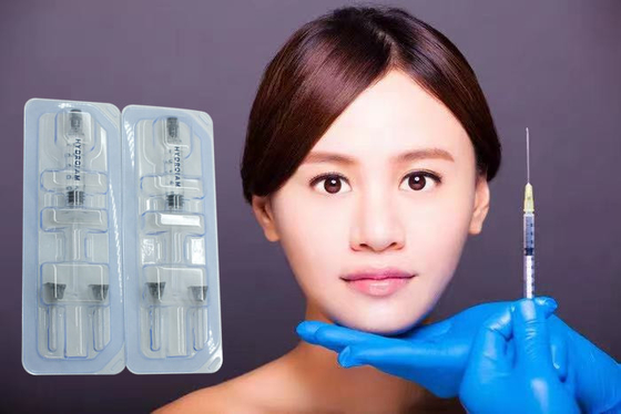 表面のための顔のしわの注入口ナトリウムのHyaluronic酸の注入のゲルの注射可能な注入口