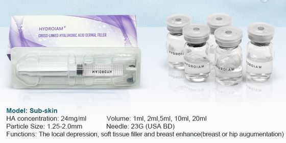 胸の注入のための100ml Dermaの注入口のHyaluronic酸のゲル