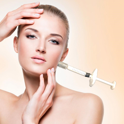 Anti wrinkle PCL Cross Linked Hyaluronic Acid CMC 美容院のための皮膚充填剤 12〜18ヶ月 長続きする結果